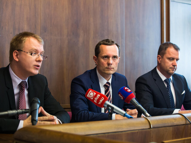 Radoslav Procházka, Andrej Hrnčiar, Miroslav Beblavý