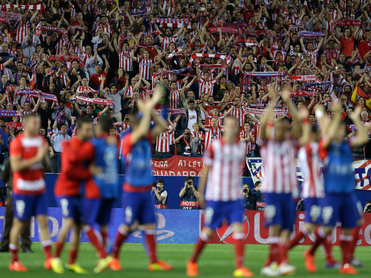 Atlético Madrid - FC Barcelona, oslava