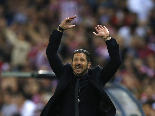 Atlético - FC Barcelona, Simeone