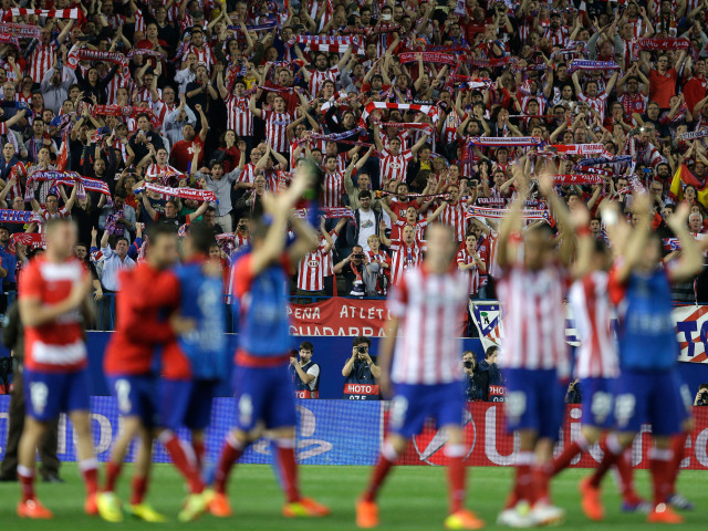Atlético Madrid - FC Barcelona, oslava