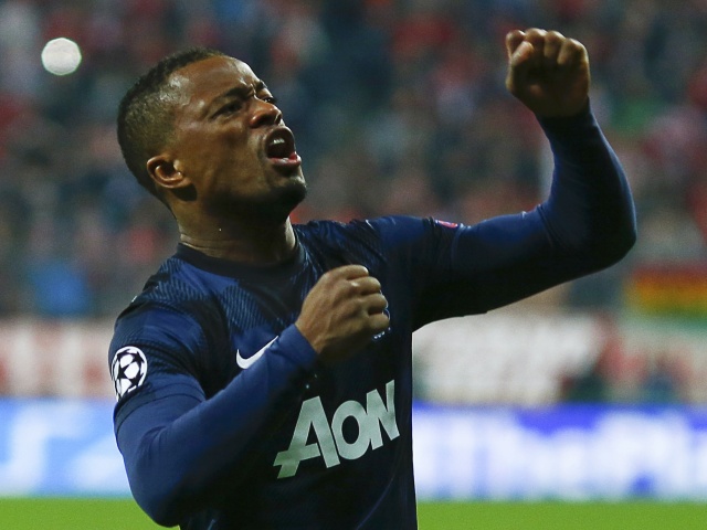 Bayern Mníchov - Manchester United, Evra