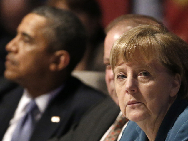 Barack Obama, Angela Merkelová