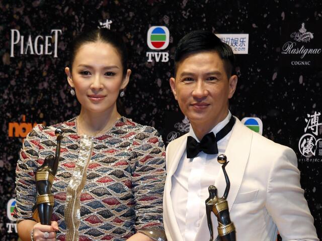 Nick Cheung (vpravo) a Zhang Ziyi.