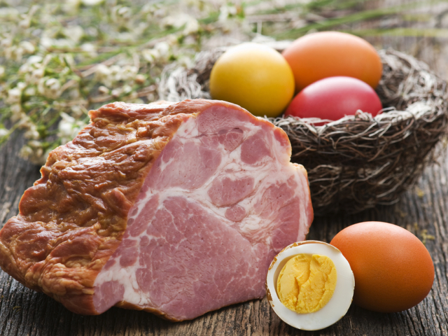 veľkonočná šunka