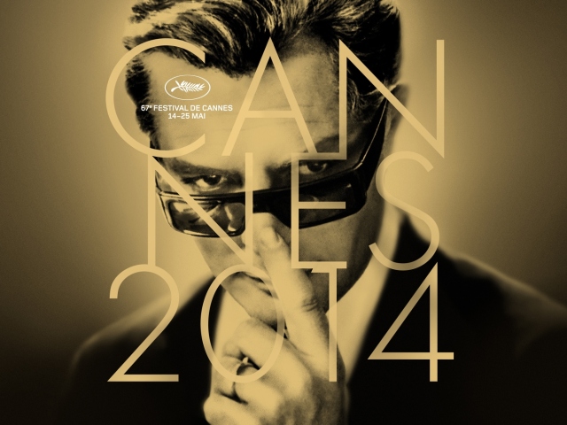 France Cannes Film Oficiálny plagát 67. ročníka filmového festivalu v Cannes - je na ňom Marcello Mastroianni z filmu 8 1/2 od Oficiálny plagát 67. ročníka filmového festivalu v Cannes - je na ňom Marcello Mastroianni z filmu 8 1/2 od Federica