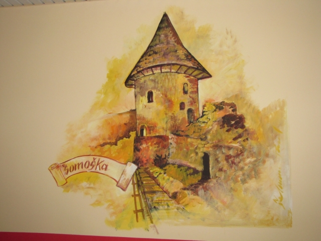 maľba, Šomoška, hrad