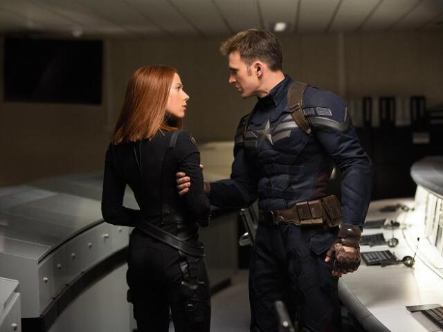 "Marvel's Captain America: The Winter Soldier"

L to R: Black Widow/Natasha Romanoff (Scarlett Johansson) & Captain America/Steve Rogers (Chris Evans)

Ph: Zade Rosenthal

Â© 2014 Marvel.  All Rights Reserved.