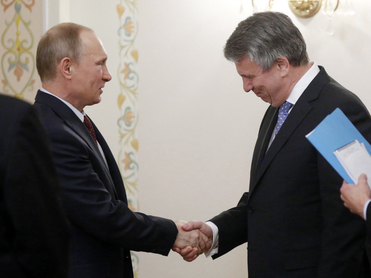 Shell, Rusko, Putin