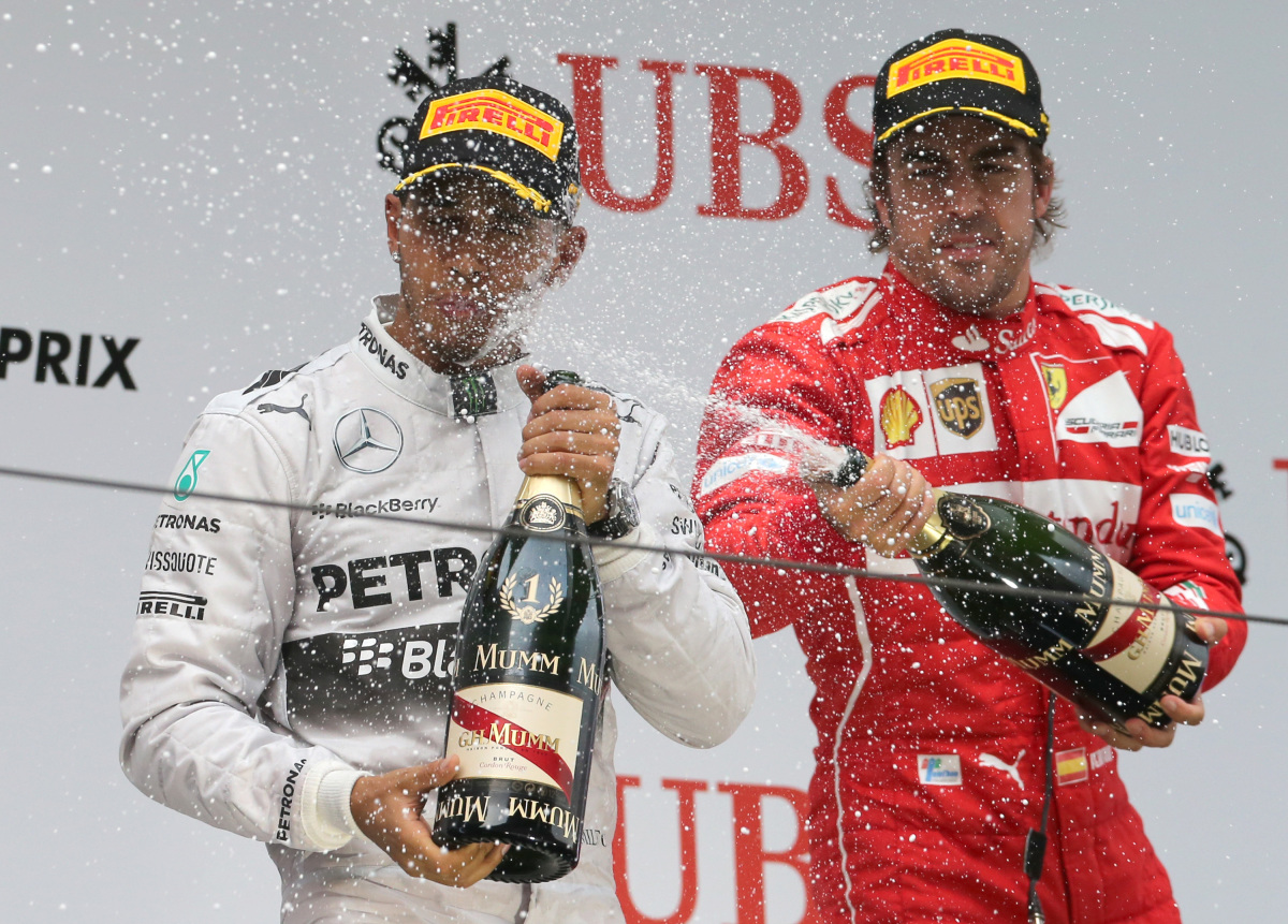 Lewis Hamilton, Fernando Alonso