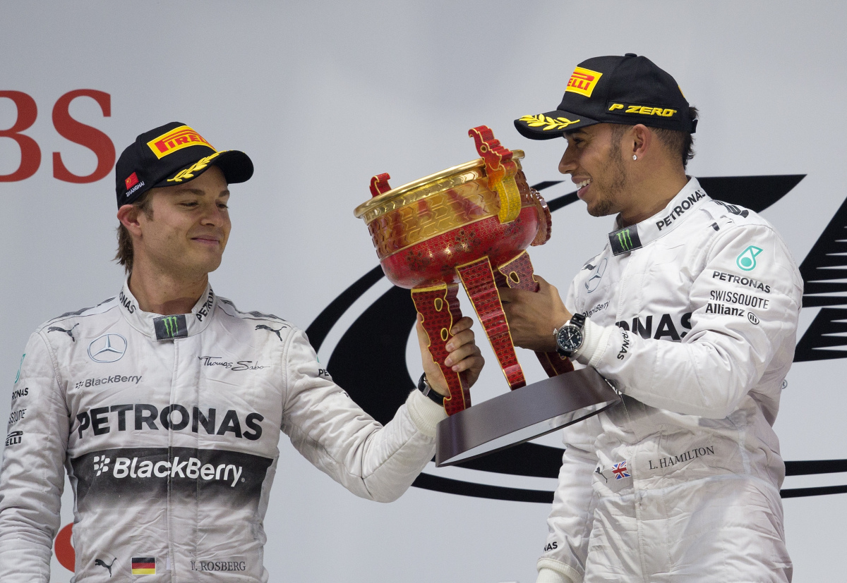 Nico Rosberg, Lewis Hamilton