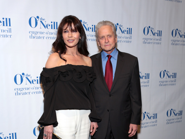 Catherine Zeta-Jones a jej manžel - herec Michael Douglas