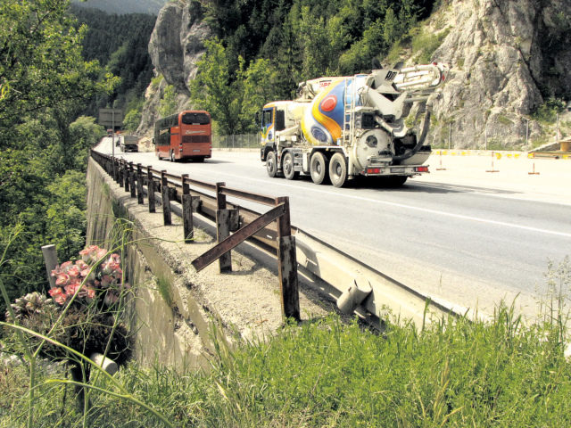 cesta, Strečno, kamión