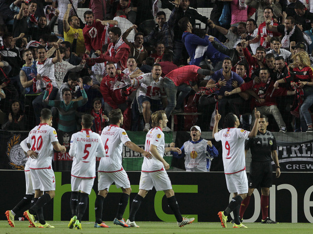Carlos Bacca, FC Sevilla, radosť