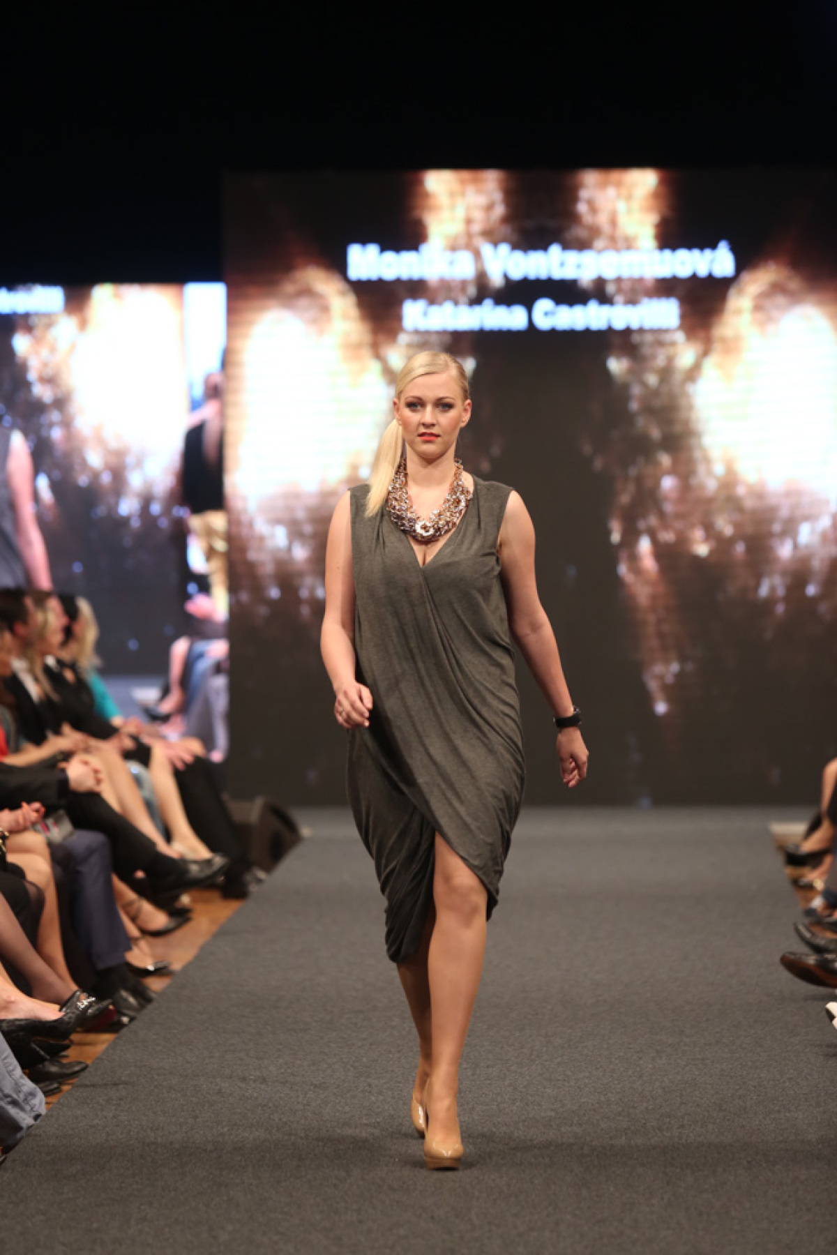 Bratislavské módne dni 2014 - Monika Votzsemuová a Katarína Castrovilli