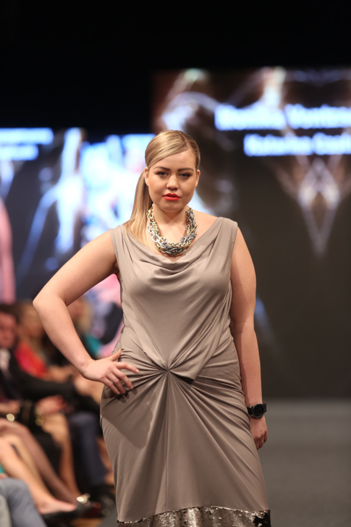 Bratislavské módne dni 2014 - Monika Votzsemuová a Katarína Castrovilli