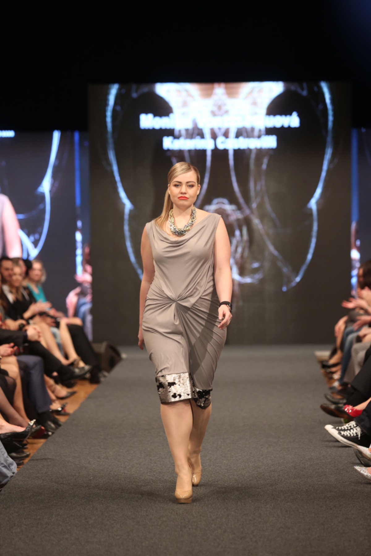 Bratislavské módne dni 2014 - Monika Votzsemuová a Katarína Castrovilli