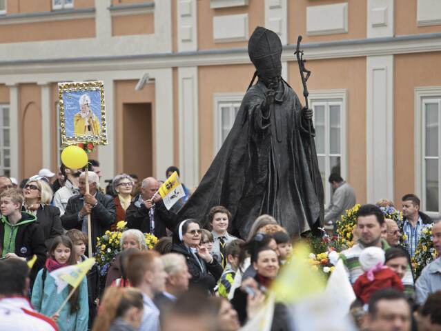 Poľsko, svätorečenie, pápeži, Ján Pavol II., Ján XXIII.
