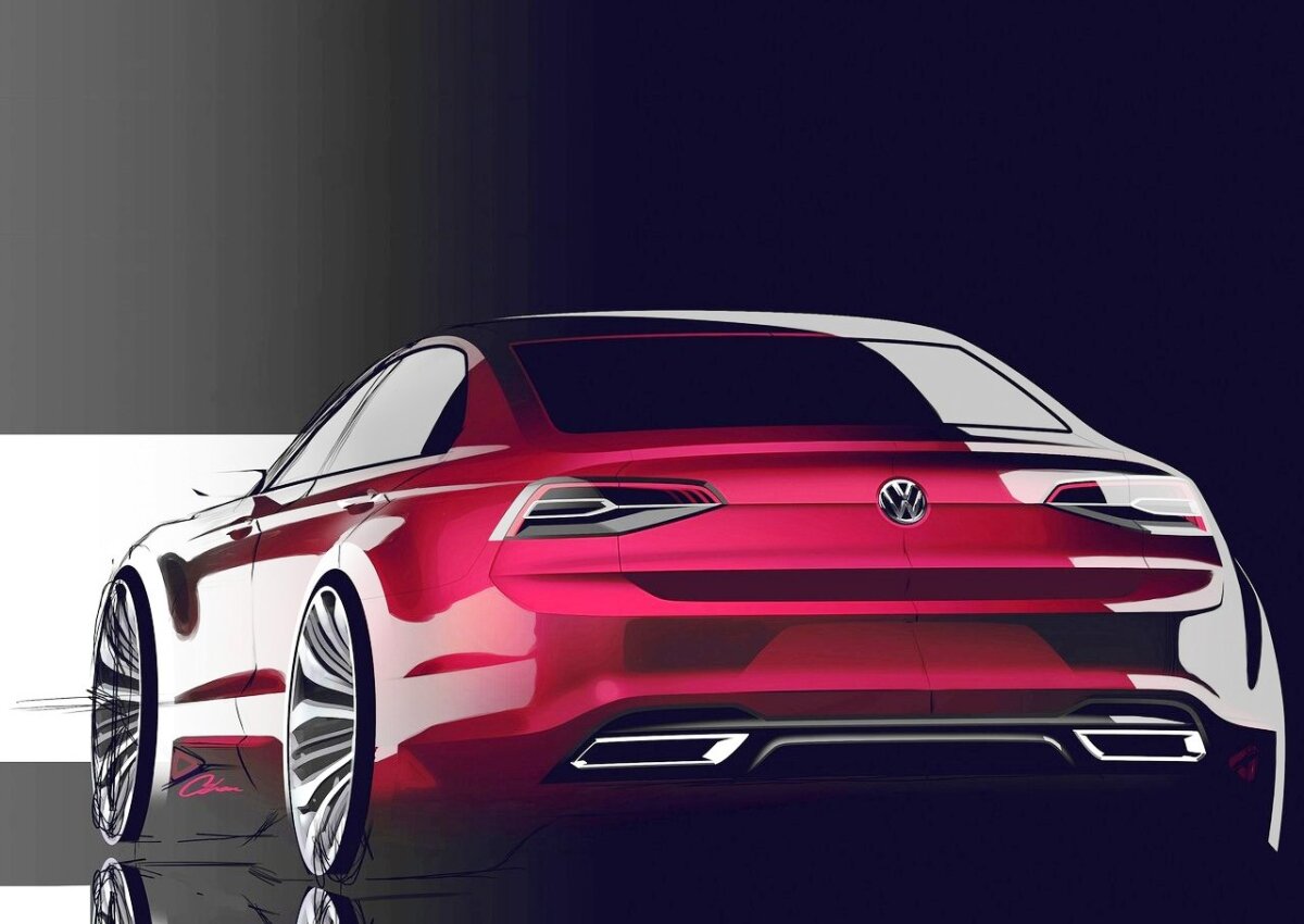 Volkswagen New Midsize Coupé Concept