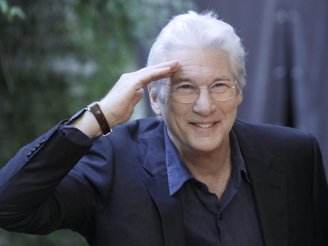 Americký herec Richard Gere.