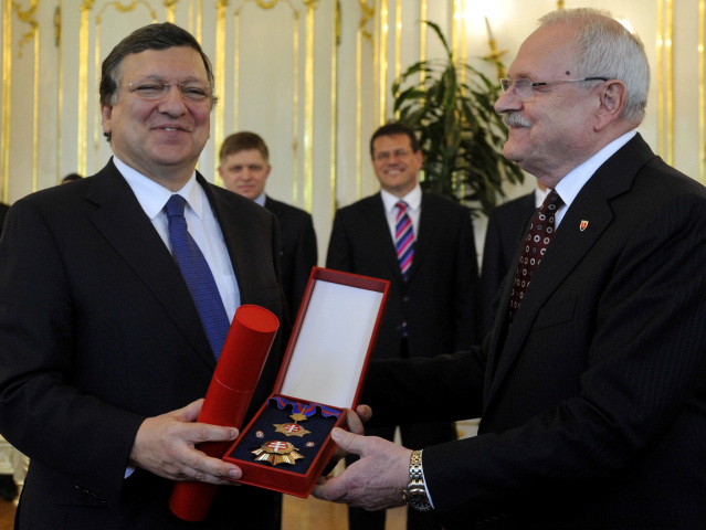 Ivan Gašparovič, José Manuel Barroso