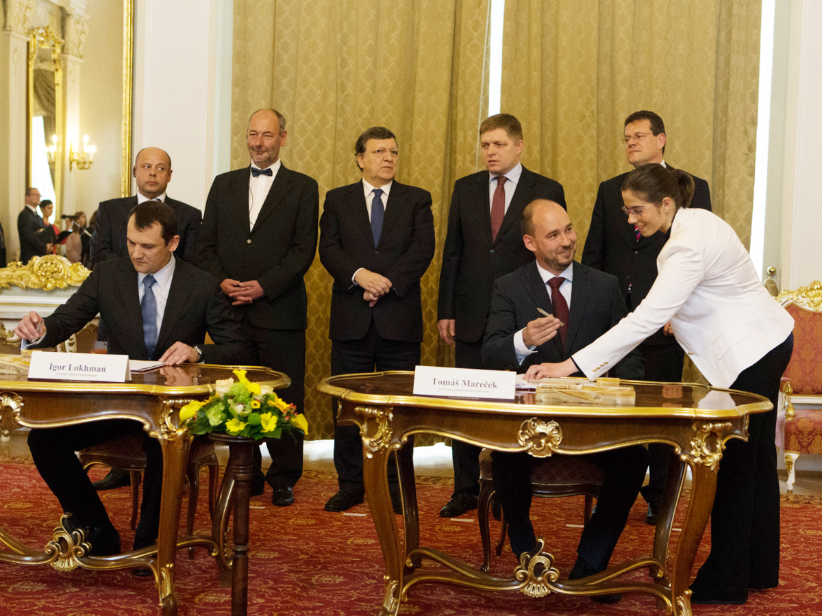 plyn, memorandum, Ukrajina