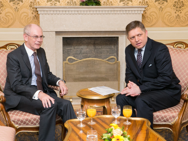 Herman Van Rompuy, Robert Fico,