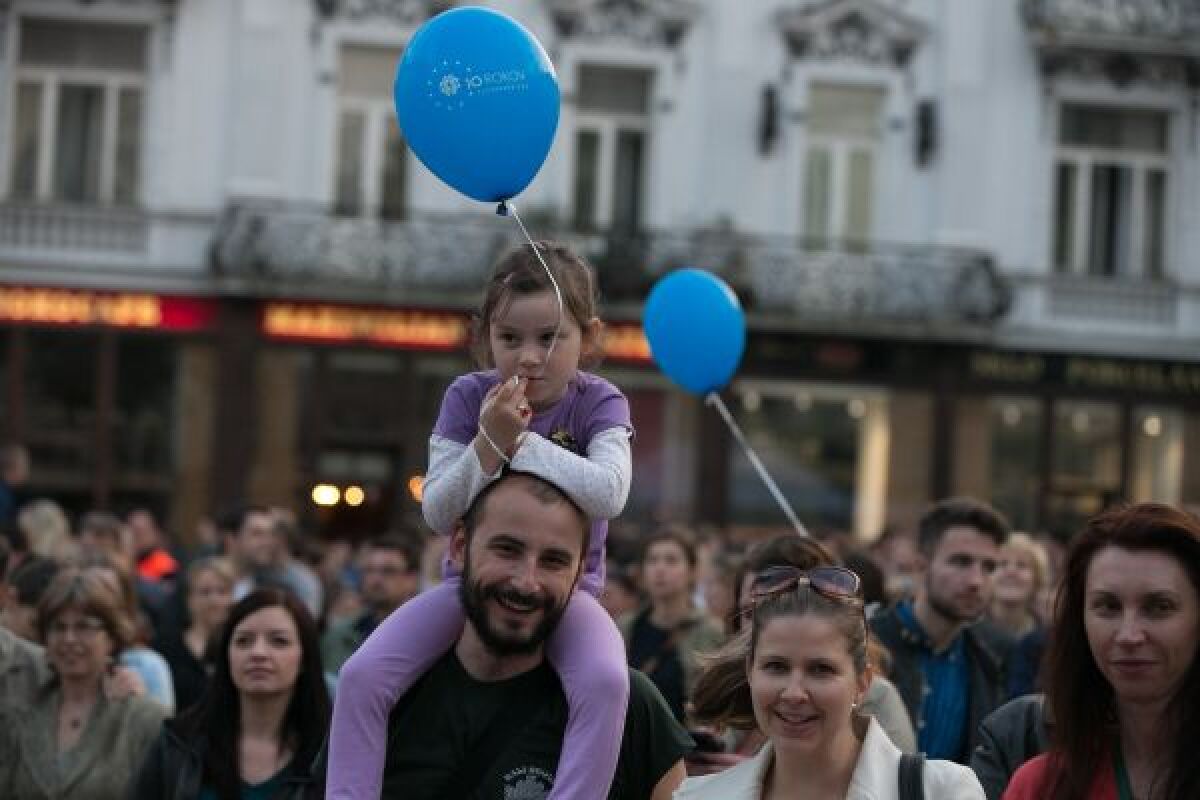 Oslavy 10. výročia vstupu Slovenska do EÚ