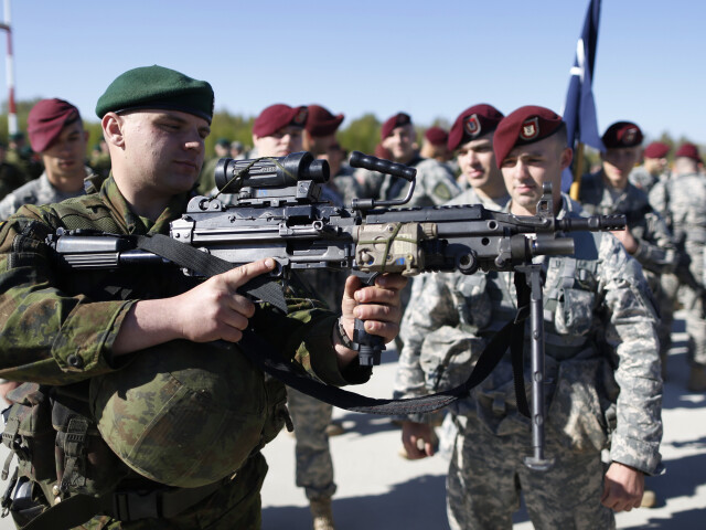 vojaci, Litva, USA, NATO