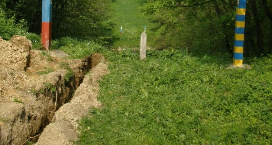 hranica, Slovensko, Ukrajina      