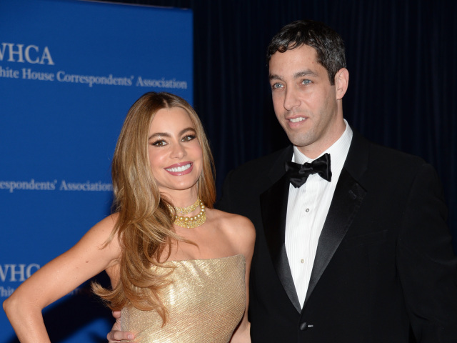 Sofia Vergara a jej snúbenec Nick Loeb