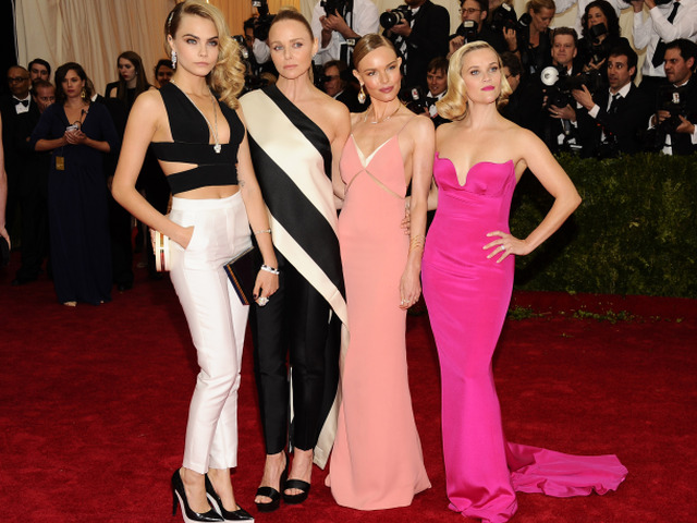 Cara Delevingne, Stella McCartney, Kate Bosworth a Reese Witherspoon 