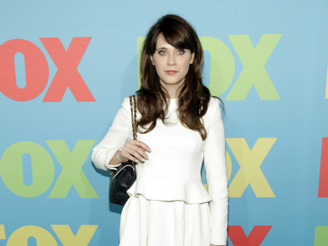 Herečka Zooey Deschanel.