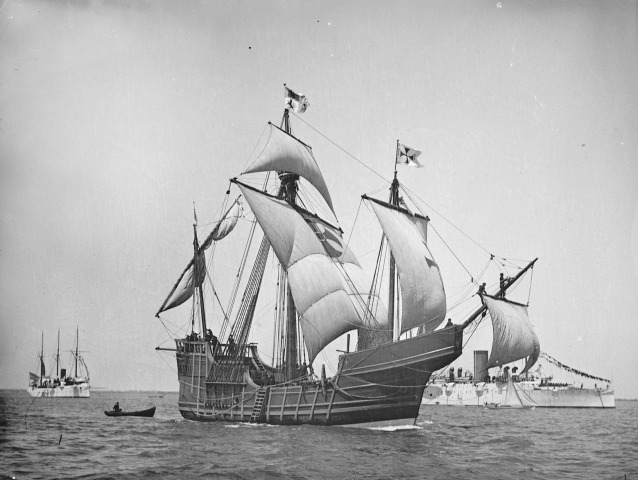 Krištof Kolumbus, loď, Santa Maria, Pinta, Nina