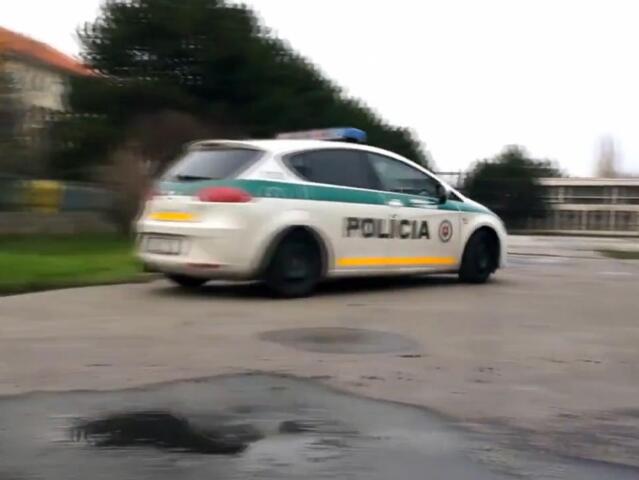 polícia, video, maturanti