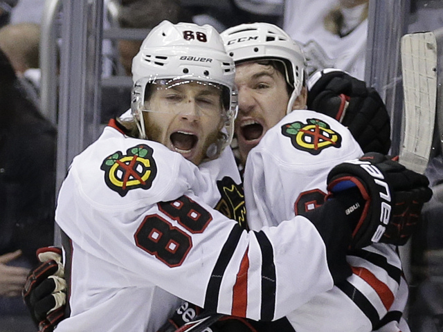Patrick Kane, Andrew Shaw