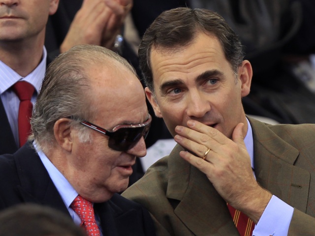 Juan Carlos, Felipe