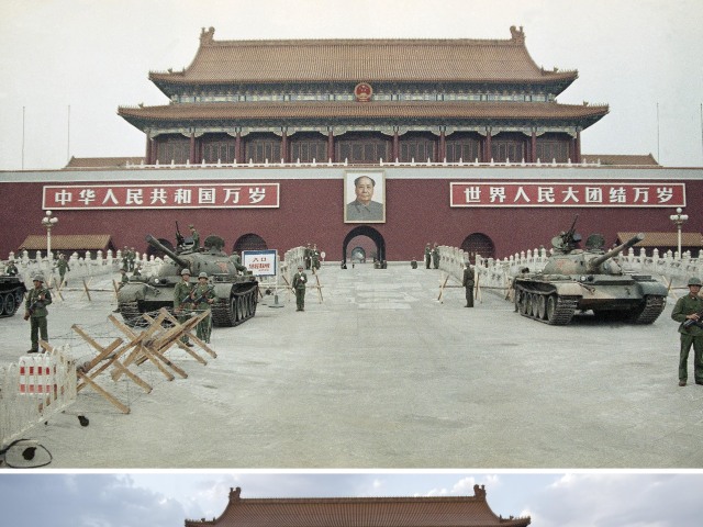 Čína, Tchien-an-men, Peking, Mao,