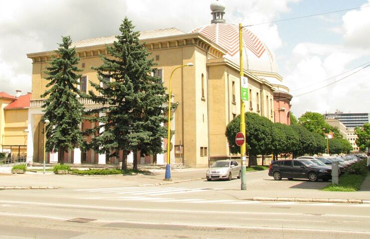 Košice, Dom umenia, židia, synagóga,