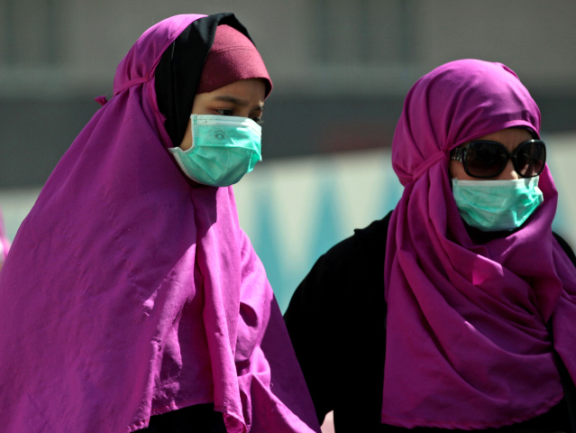 MERS, Saudská Arábia, vírus, rúška