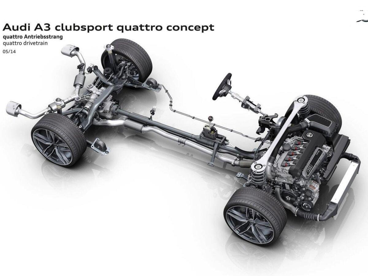 Audi A3 Clubsport Quattro Concept