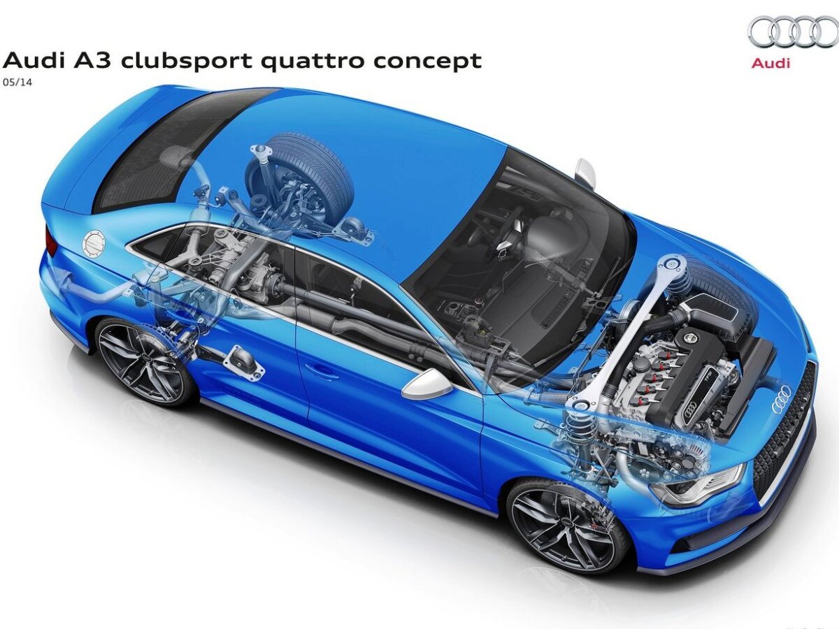Audi A3 Clubsport Quattro Concept
