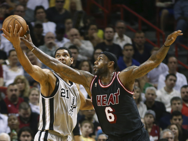 Tim Duncan, LeBron James
