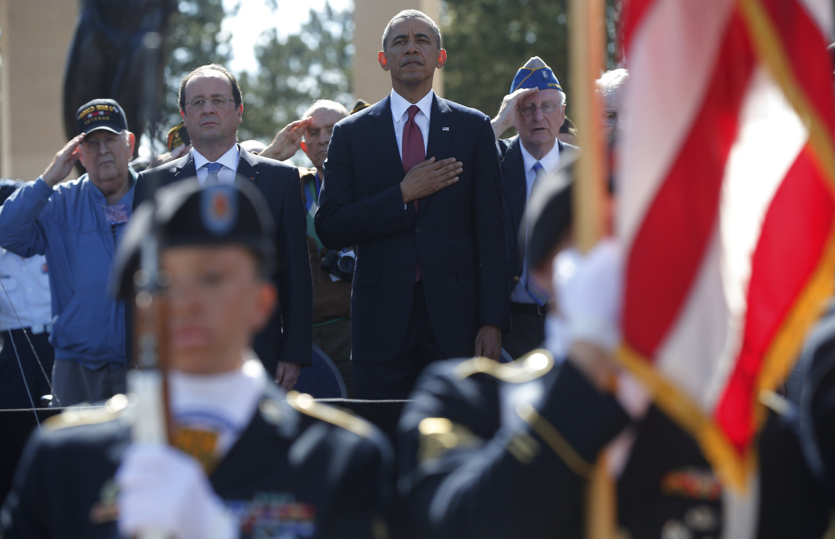 France Obama D-Day