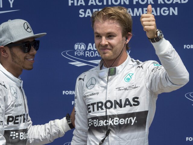 Nico Rosberg, Lewis Hamilton