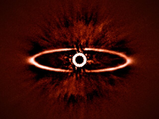 exoplanéta, Sauronovo oko, vesmír, teleskop, planéta