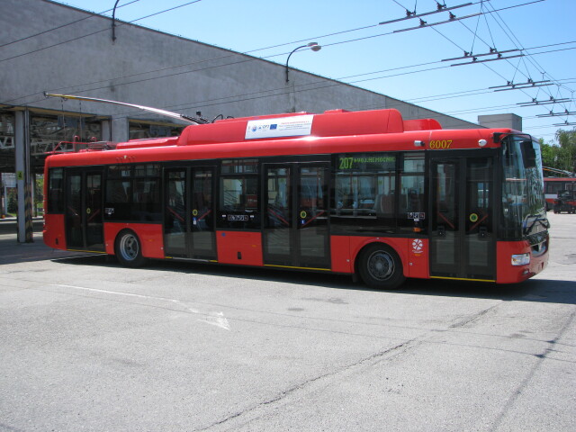 MHD, nové trolejbusy, Bratislava, trolejbus, DPB