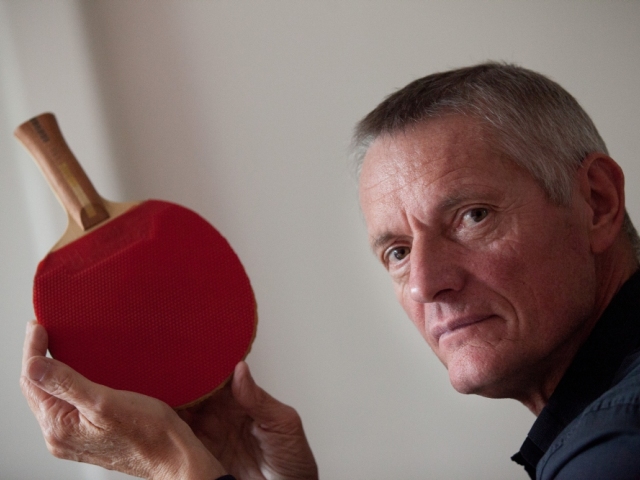 robert kopecký, stolný tenis, raketa