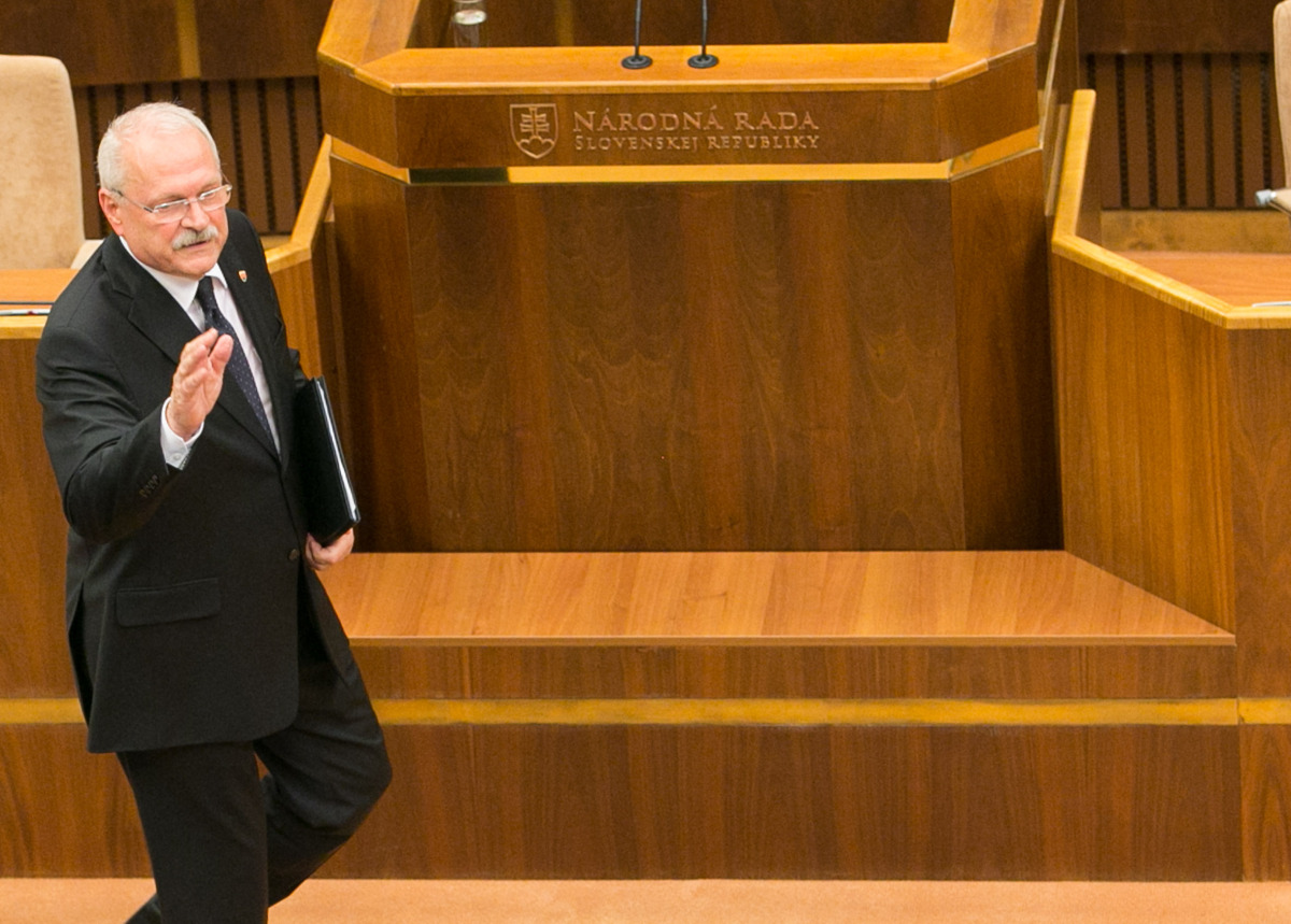 Prezident, Ivan Gašparovič, parlament, prejav, rozlúčka 17