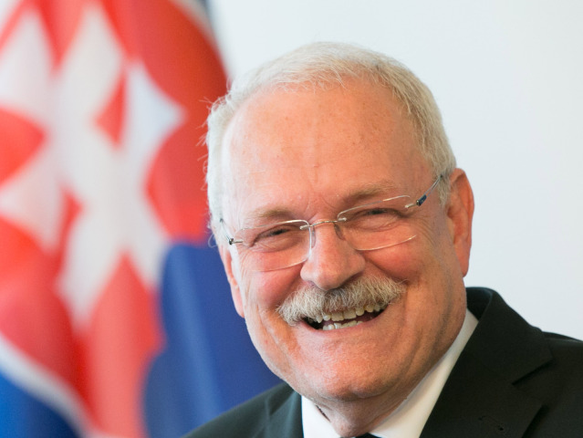 Ivan Gašparovič, prezident, vlajka