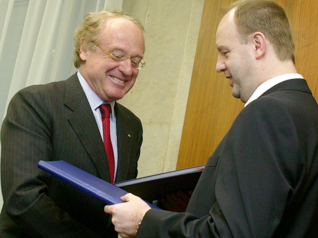 Paolo Scaroni, Pavol Rusko